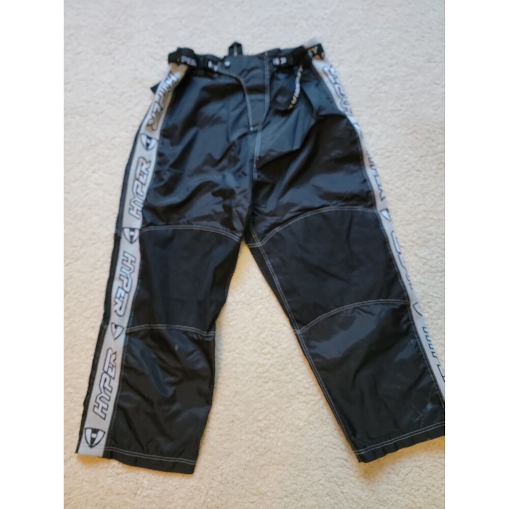 Mens Hyper Hockey Size Med Pants Black/White